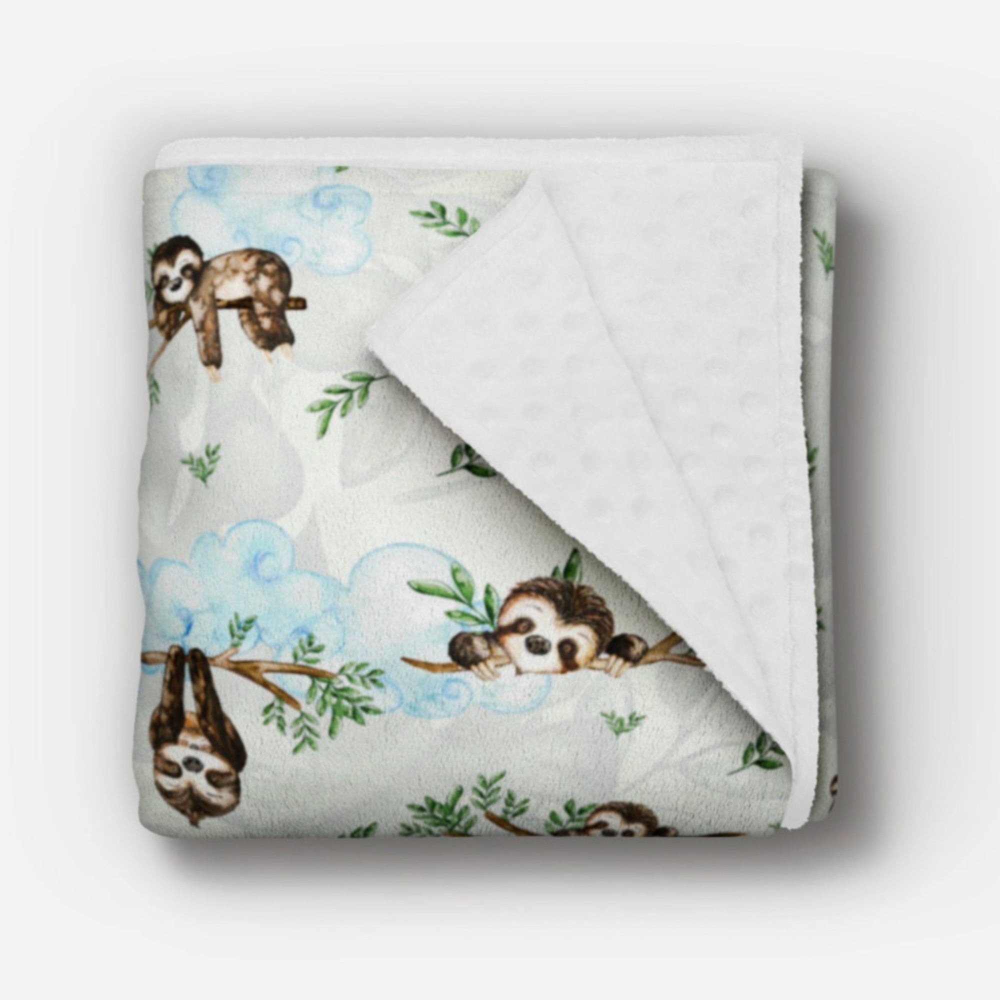 Sloth Baby Blanket