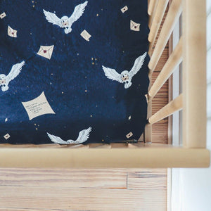 Harry's Owl Fitted Crib Sheet