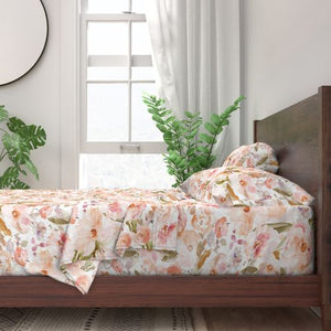Floral Twin Sheets