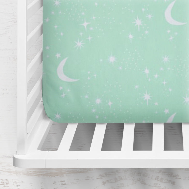 Moon & Sky Crib Sheet