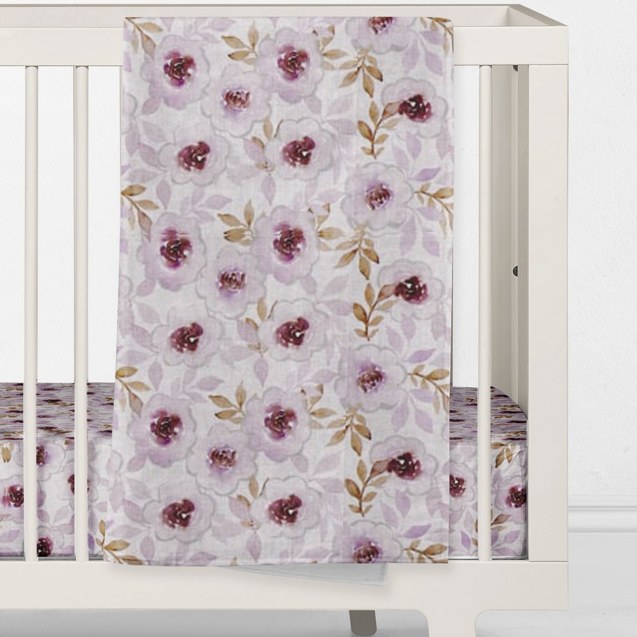Floral Crib Bedding