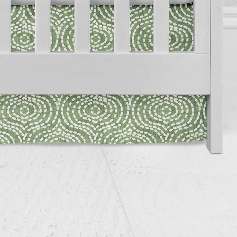 Denver Pine Crib Skirt