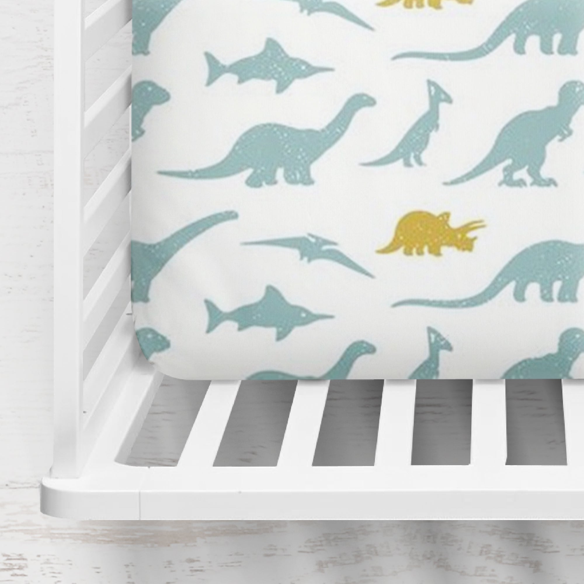 Dinosaurs Crib Sheet