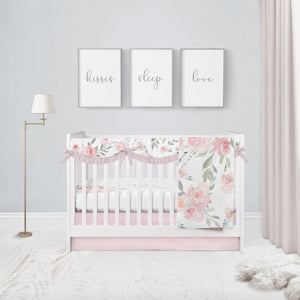 Floral Crib Bedding