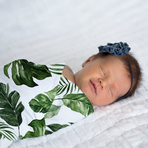 Fallon's Fern Swaddle Blanket