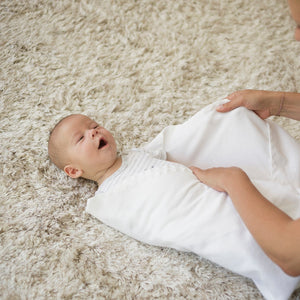 White Baby Swaddle