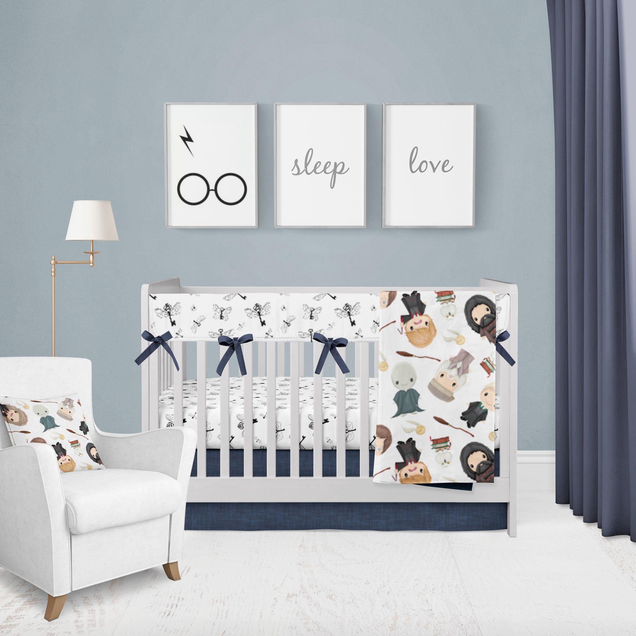 Wizard & Magic Crib Bedding