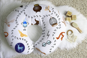 Wizardy Workshop Nursing Pillow Cover