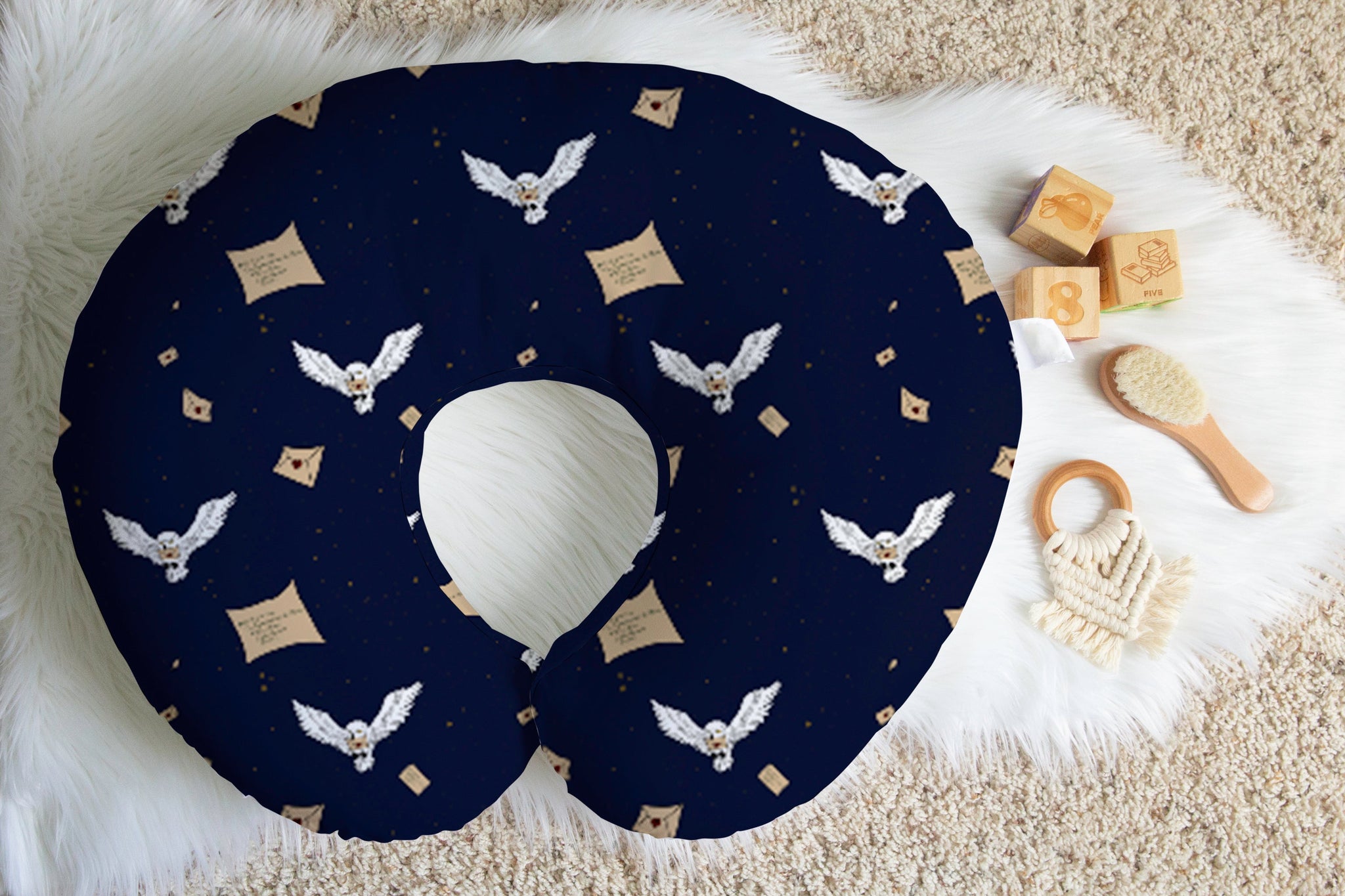 Wizard & Magic Nursing Pillow Cover