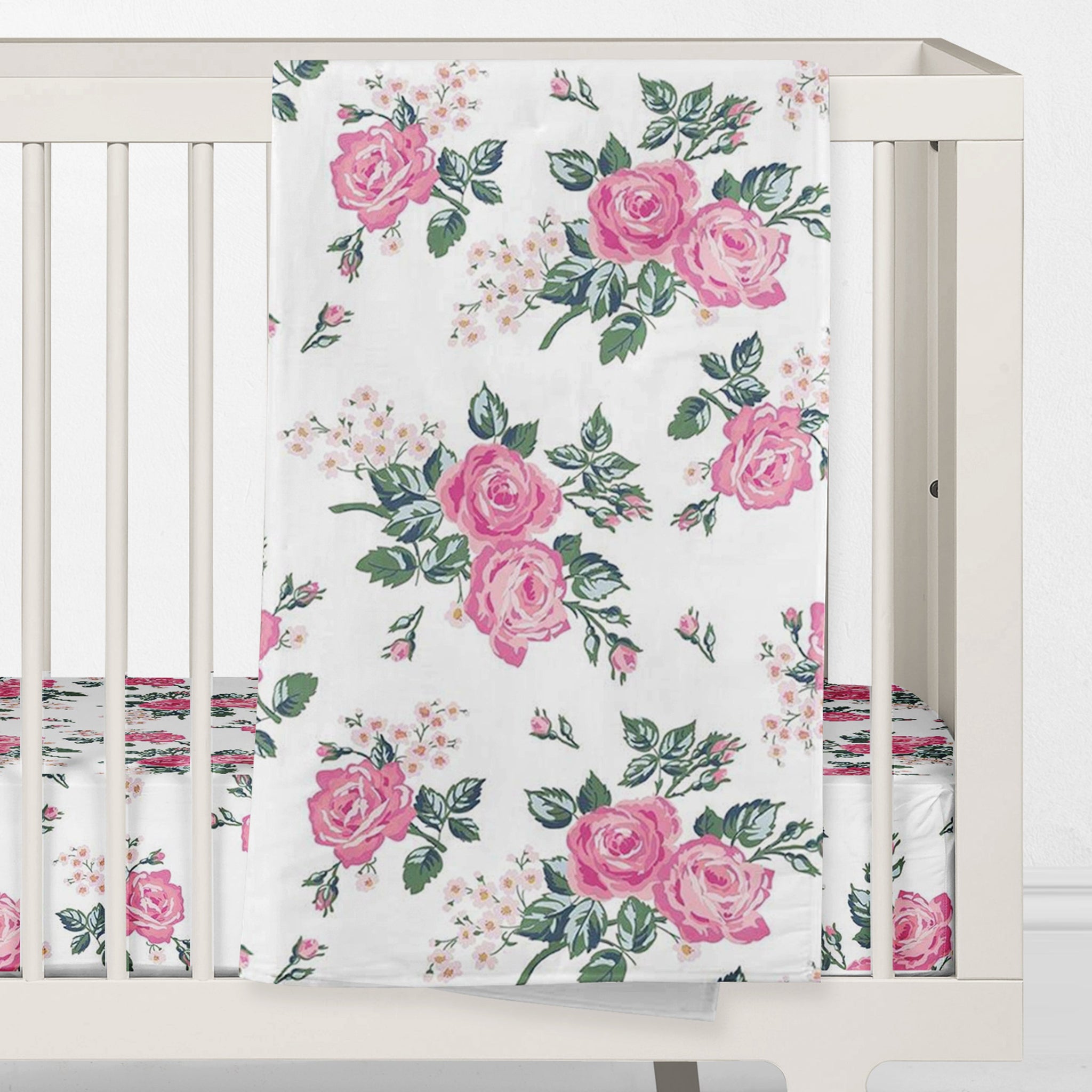 Floral Crib Bedding