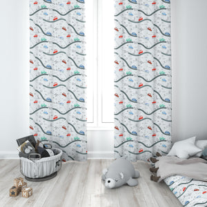 Rocco's Road Trip Curtain Panels
