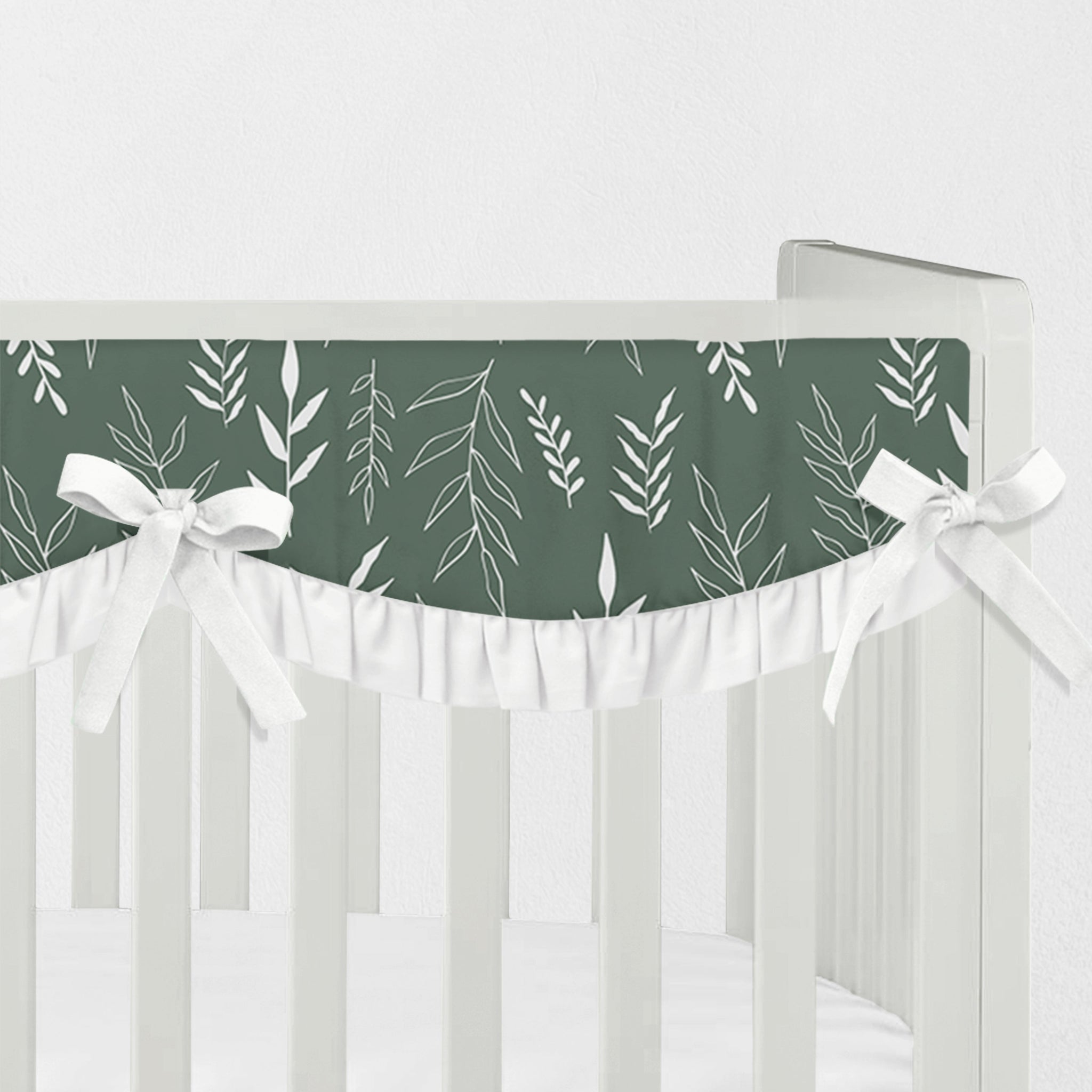 Leafy Crib Rail Cover