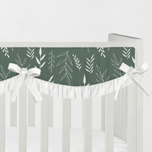 Leafy Crib Rail Cover
