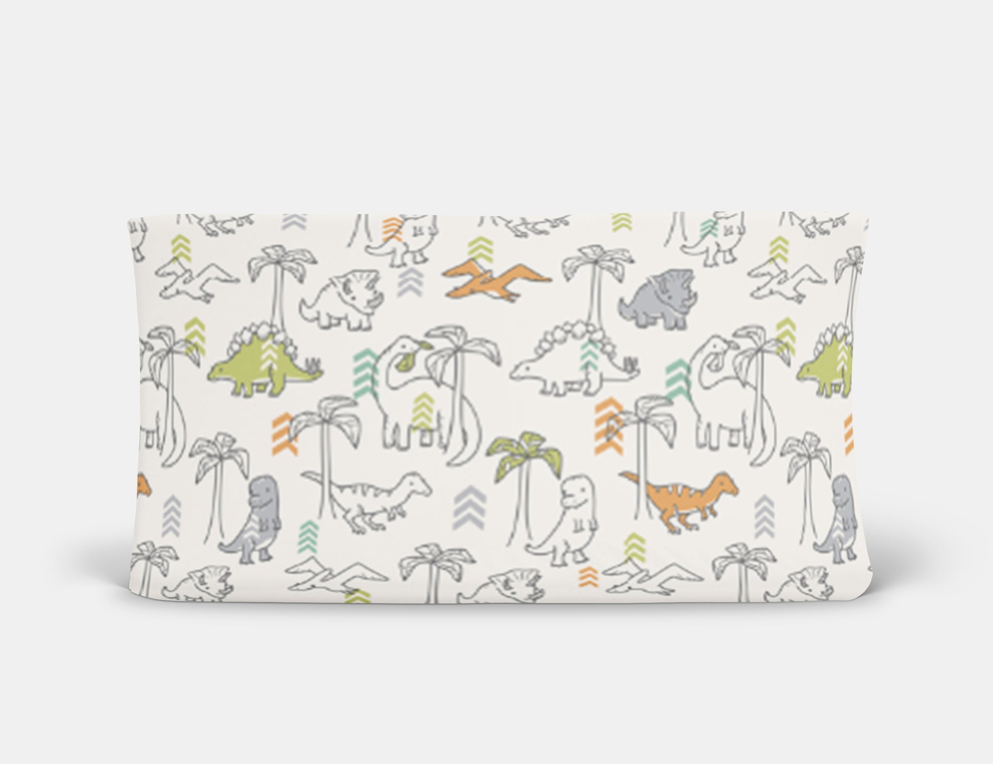 Woodland Dino Changing Pad Cover
