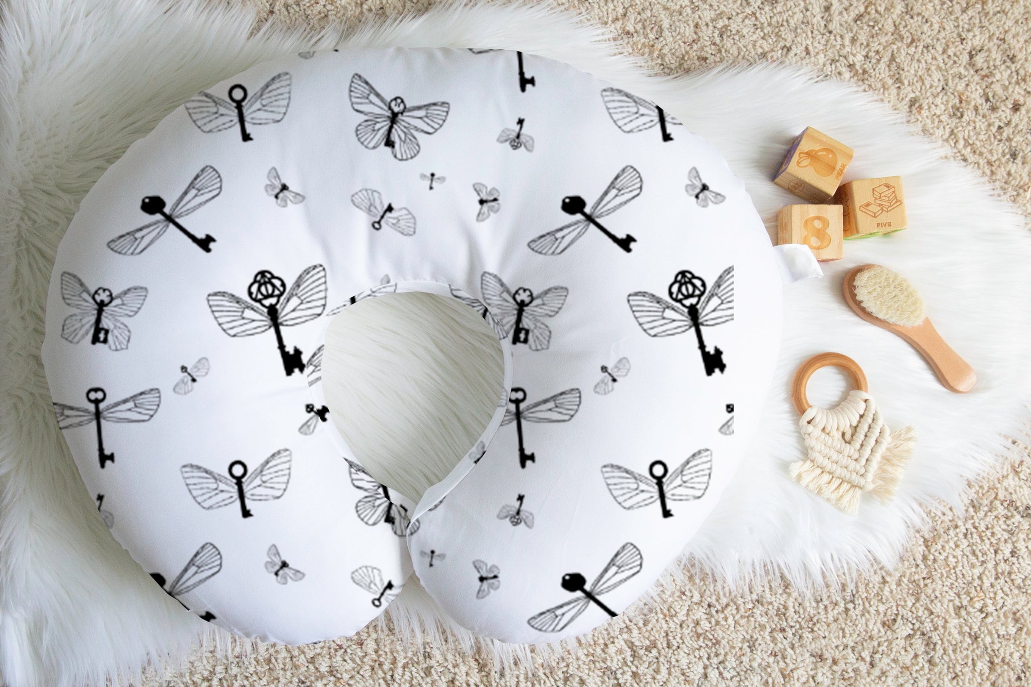 Wizard & Magic Nursing Pillow Cover