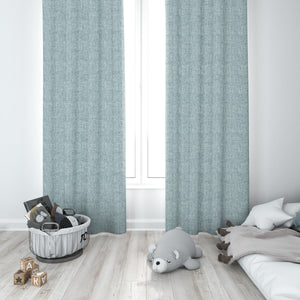 Solid Linen Curtain Panels