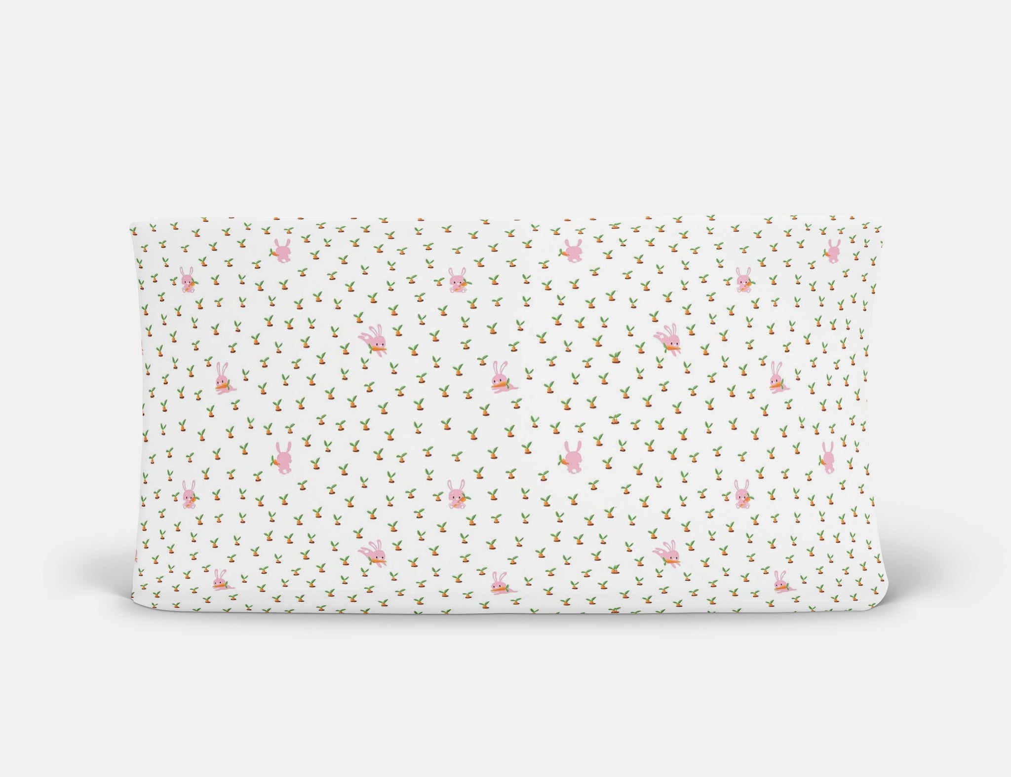 Bunny & Carrots Changing Pad Cover
