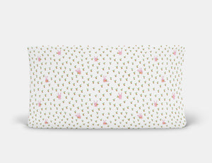 Bunny & Carrots' Changing Pad Cover