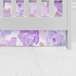 Floral Crib Skirt