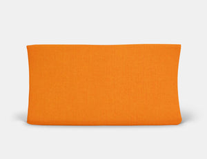 Solid Orange Changing Pad Cover