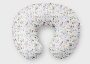 Purple Unicorn Nursing Pillow Cover
